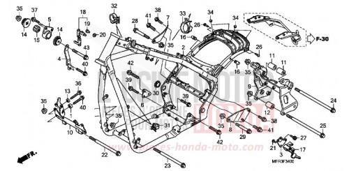 CARROSSERIE DE CHASSIS VT1300CXAA de 2010